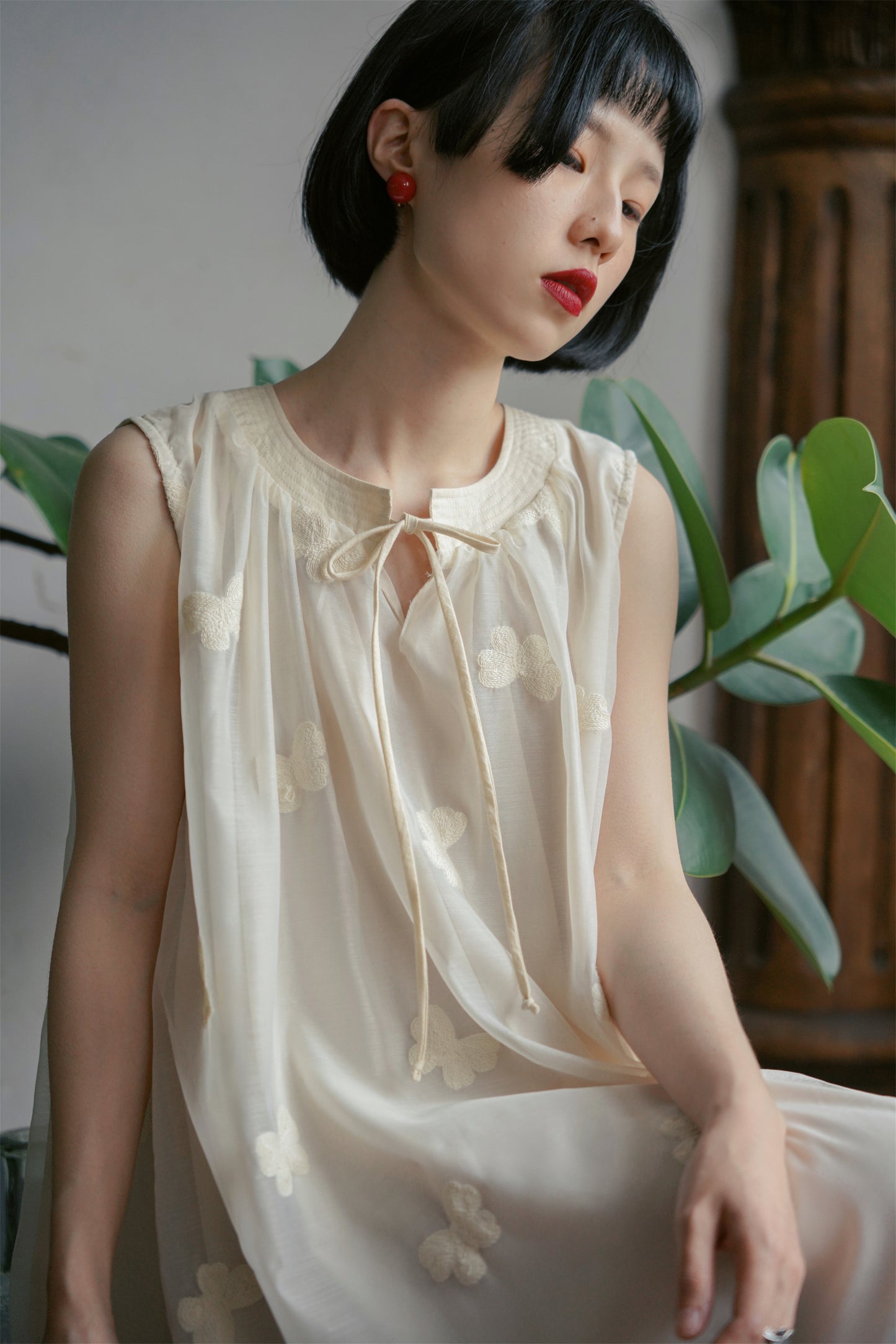 チュールワンピース•7694240305