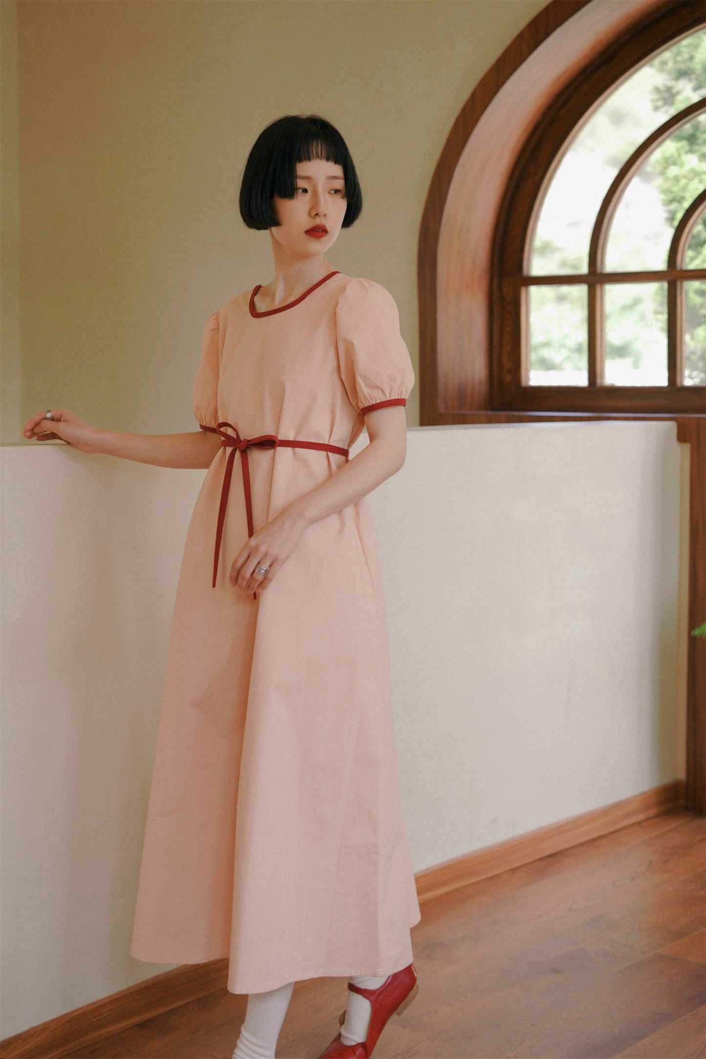 ピンクワンピース•8947230215