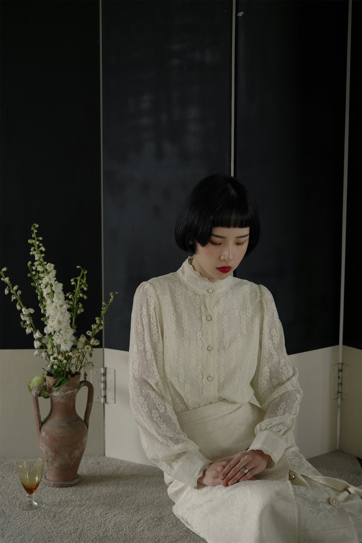 ブラウス•8837220805/スカート•9372220716