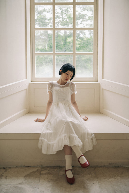 チュールワンピース•6658240501