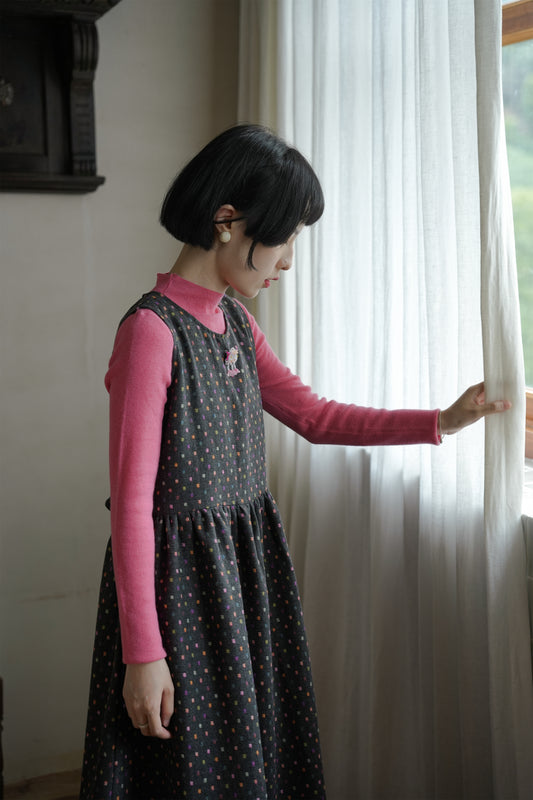 ワンピース•6528250563/ピンクウールニット·7288250564