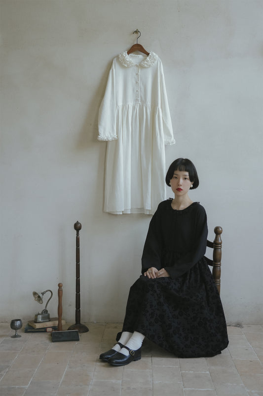 白いワンピース•9833250807(4月上旬発送予定)