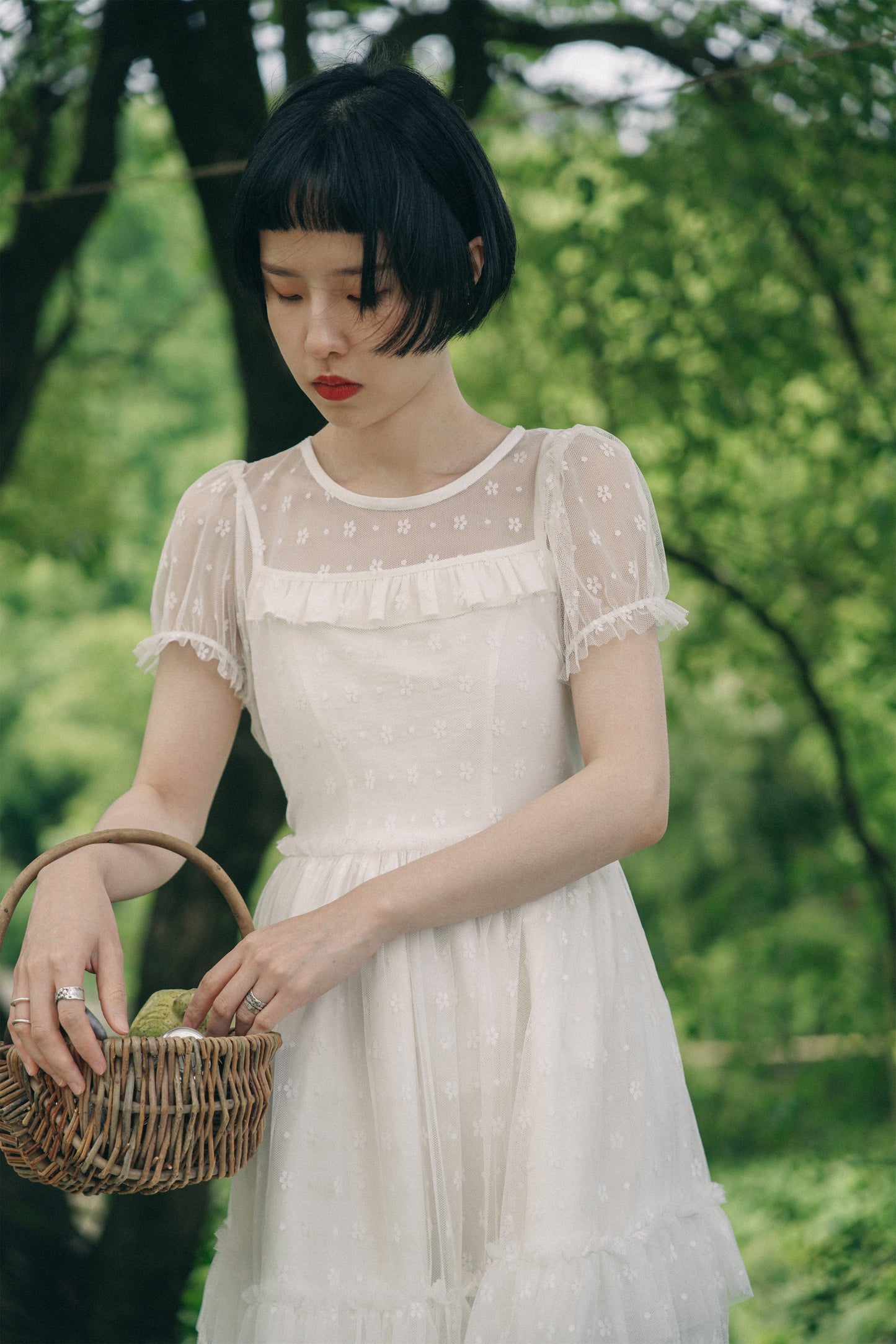 チュールワンピース•6658240501