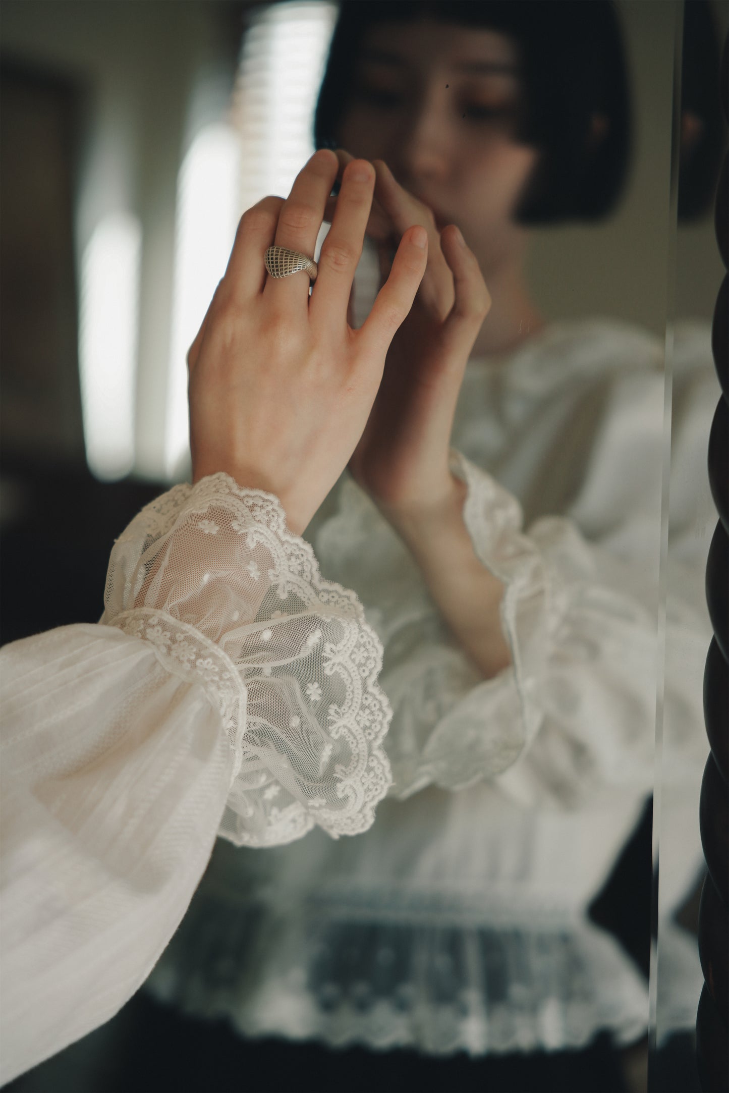 ブラウス•6577241007/スカート•9233241296(4月中旬発送予定)