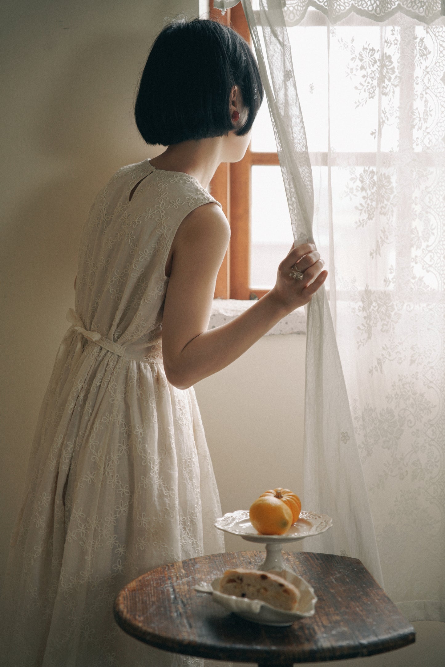 刺繍の花ワンピース•1835240402