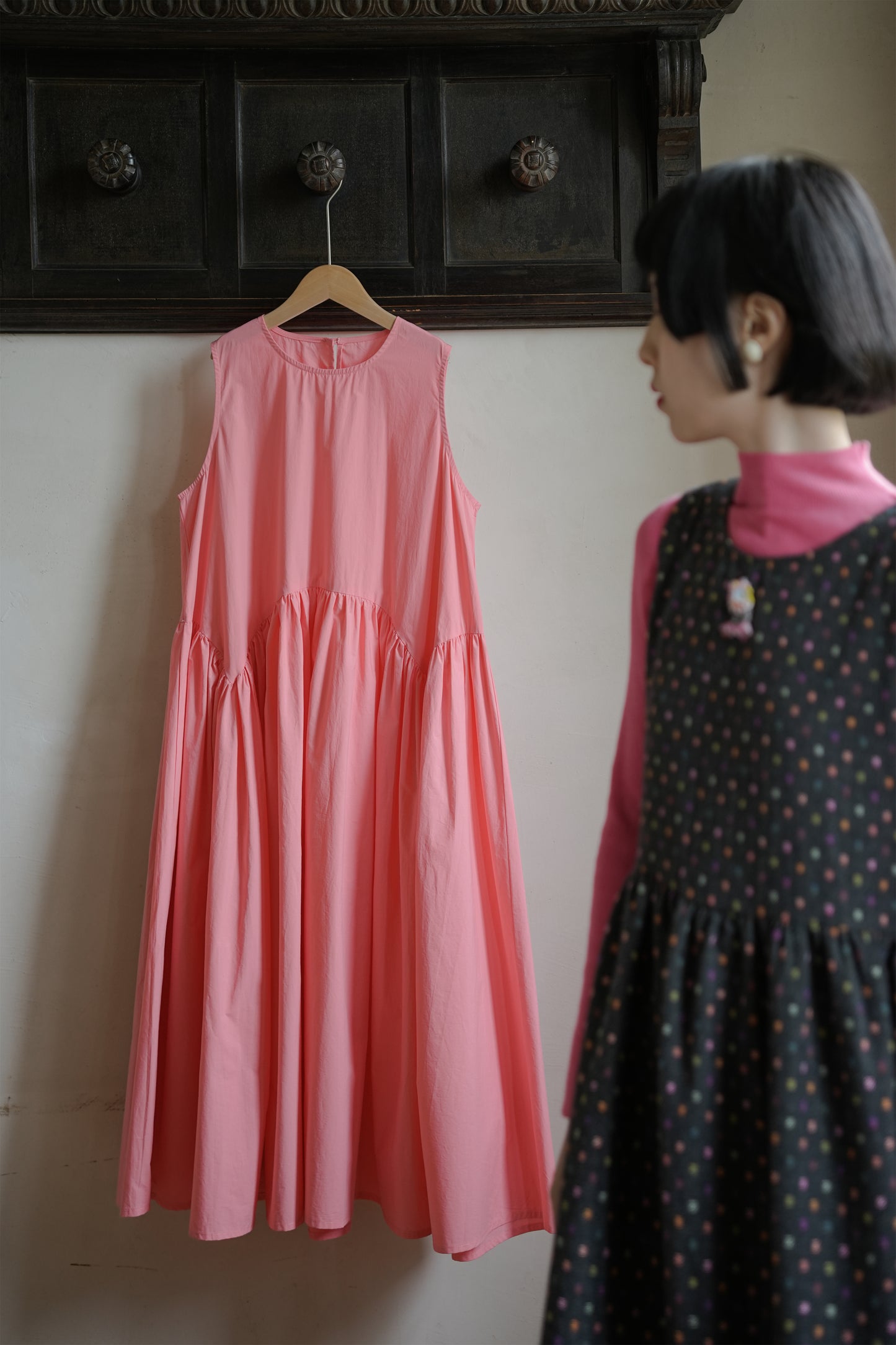 ワンピース•6528250563/ピンクウールニット·7288250564