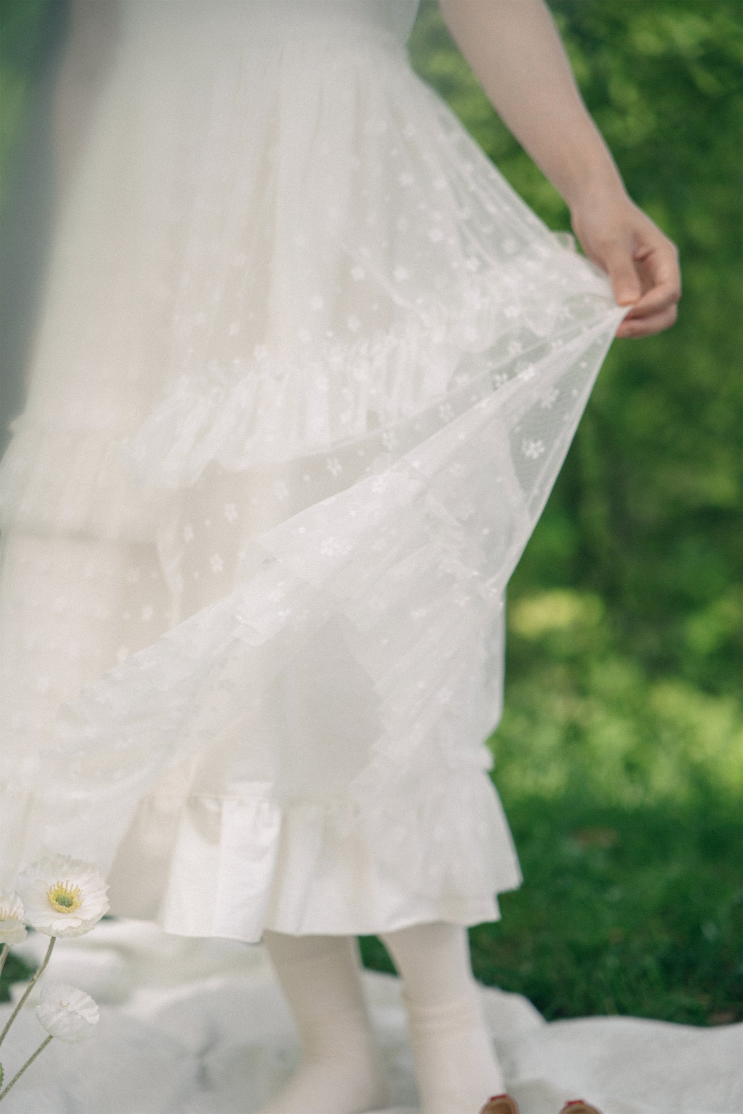 チュールワンピース•6658240501