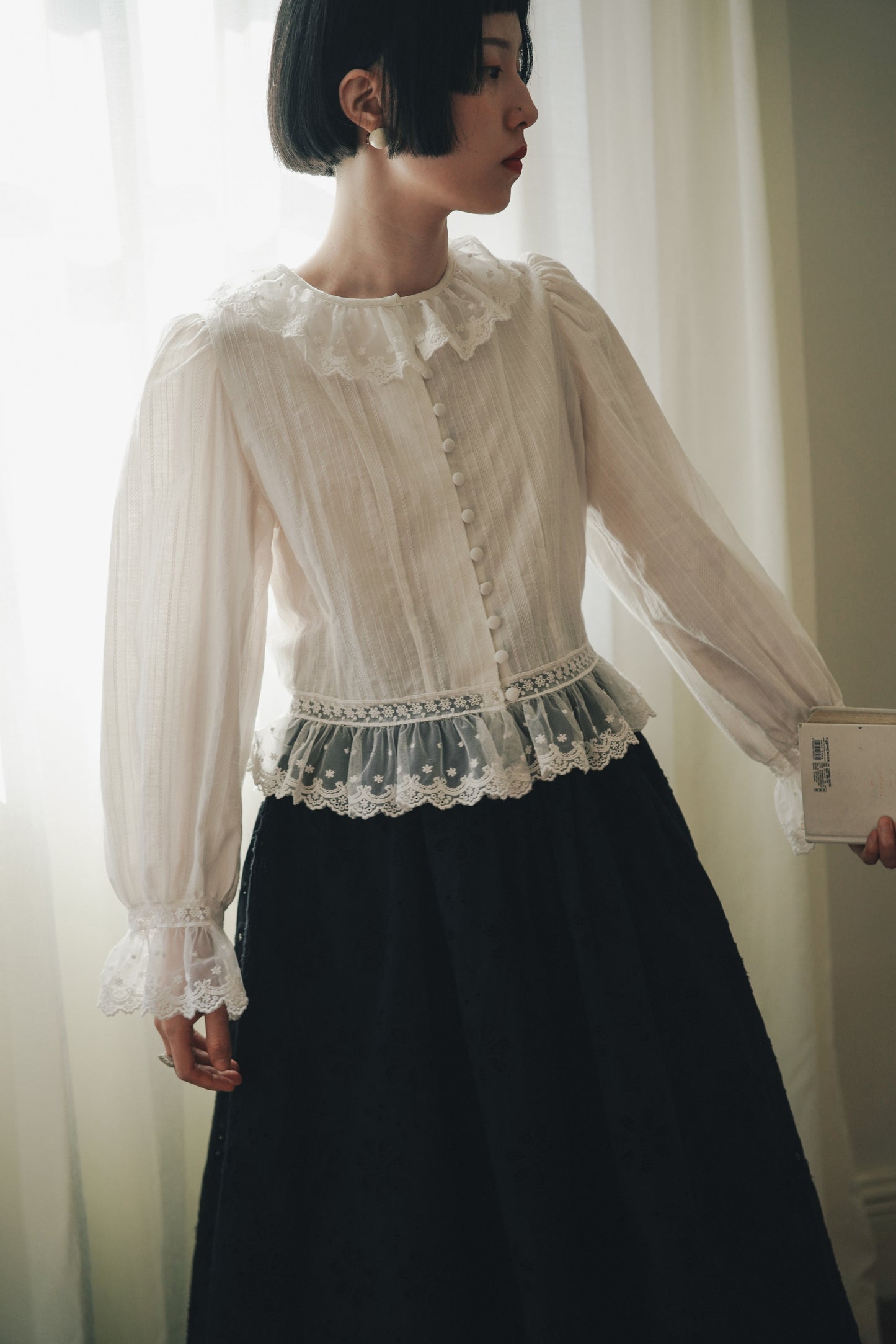 ブラウス•6577241007/スカート•9233241296(4月中旬発送予定)